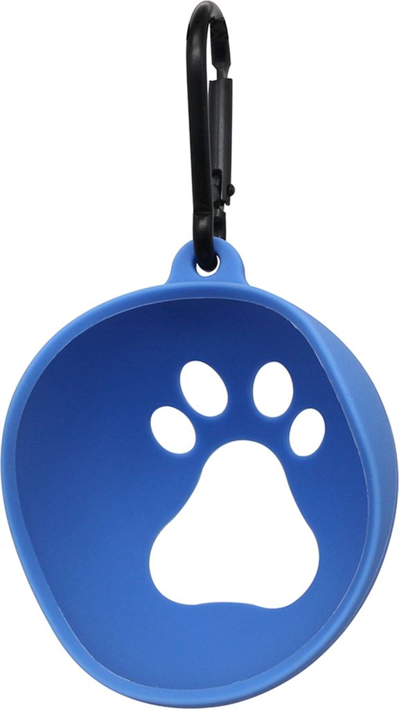 Ballhalter für Haustiere, Pfotenabdruck, Silikon, geschmacksneutral, lange Lebensdauer, weiche Textur, verformungssicher, für Hundebälle