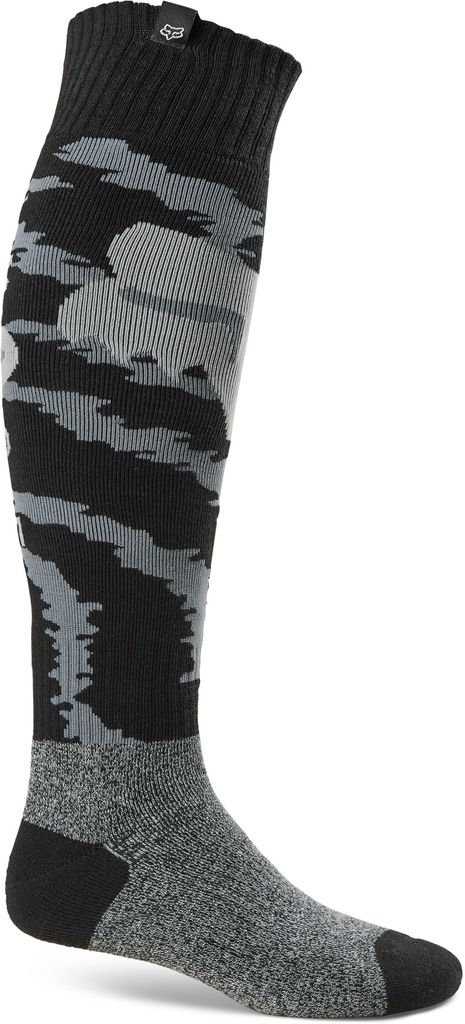 FOX 180 Nuklr Thick Motocross Socken (Black/White,M)