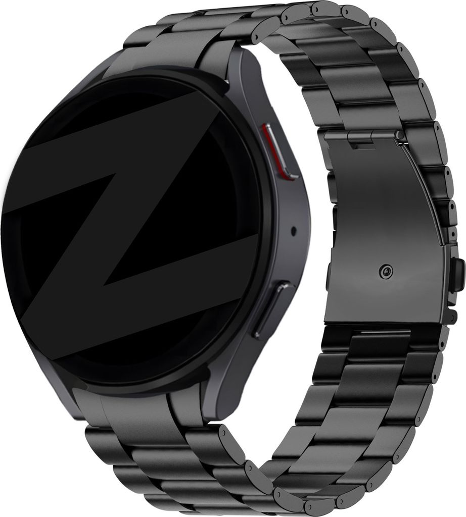 Bandz Titan-Gliederarmband Galaxy Watch 7 (40 & 44 mm) / Watch 6 (Classic) / Watch 5 (Pro) / Watch 4 (Classic) / Watch FE – Titanmaterial – Ent...