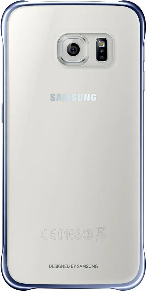 Coque transparente Samsung Galaxy S6 rigide noire fumée
