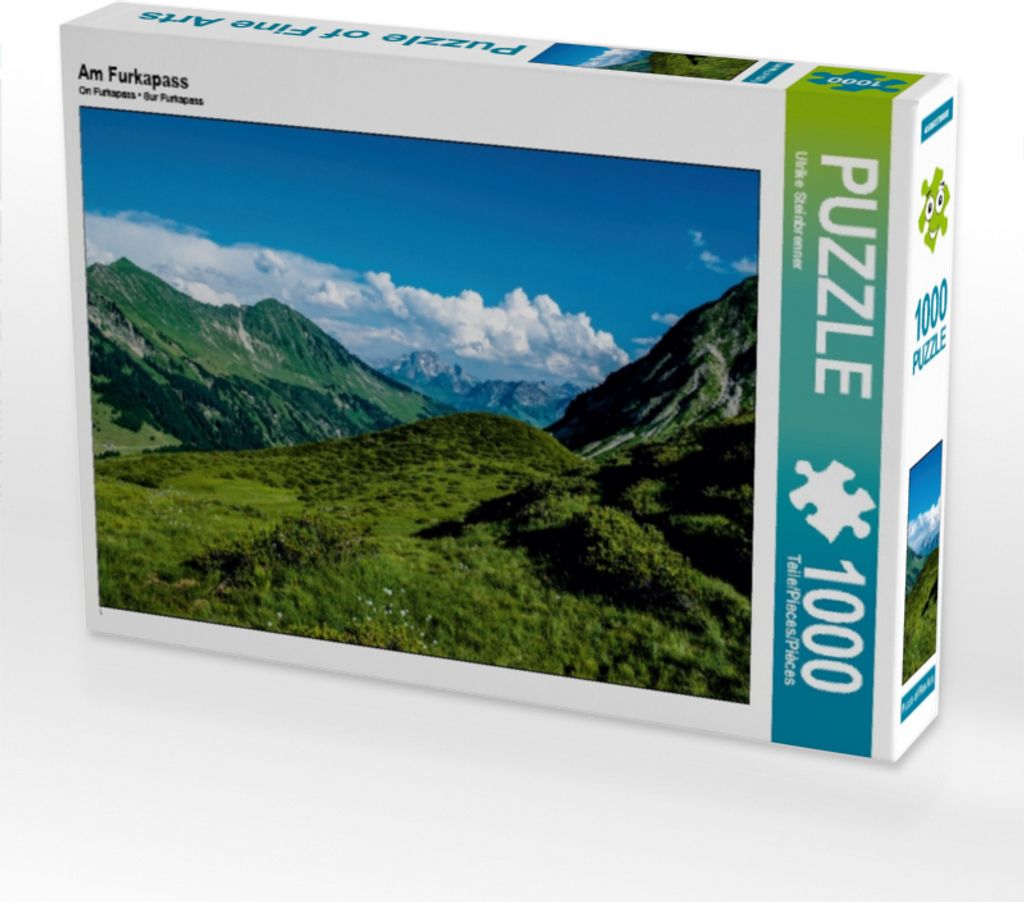 Calvendo Am Furkapass 1000 Teile Puzzle quer 640x480mm, Steinbrenner Ulrike; 7357284