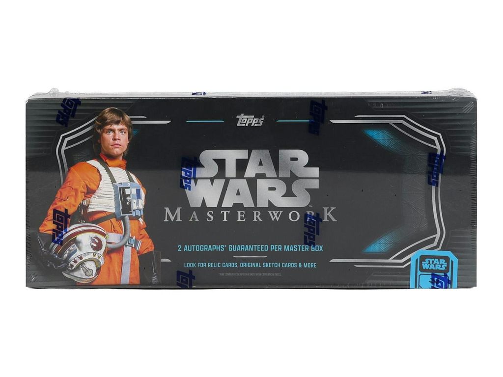 Topps 2025 Star Wars Masterwork Hobby Box – Premium Produktbild 