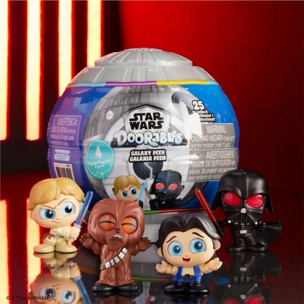 Star Wars Doorables Série 1 : Capsule Surprise Mini Figurines Disney