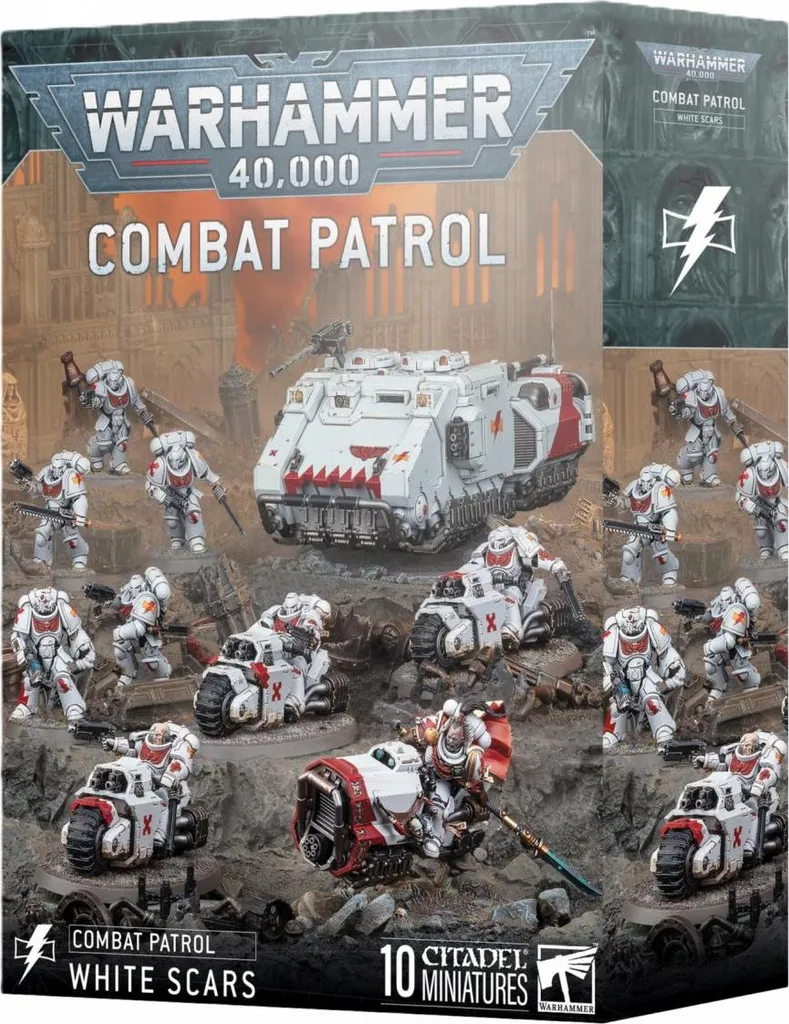 Combat Patrol White Scars Warhammer 40k : Unités Mobiles et Puissantes