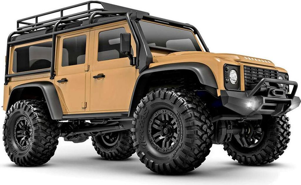 TRAXXAS TRX-4M LR Defender 4x4 tan 1/18 Crawler RTR Zdjęcie produktu 
