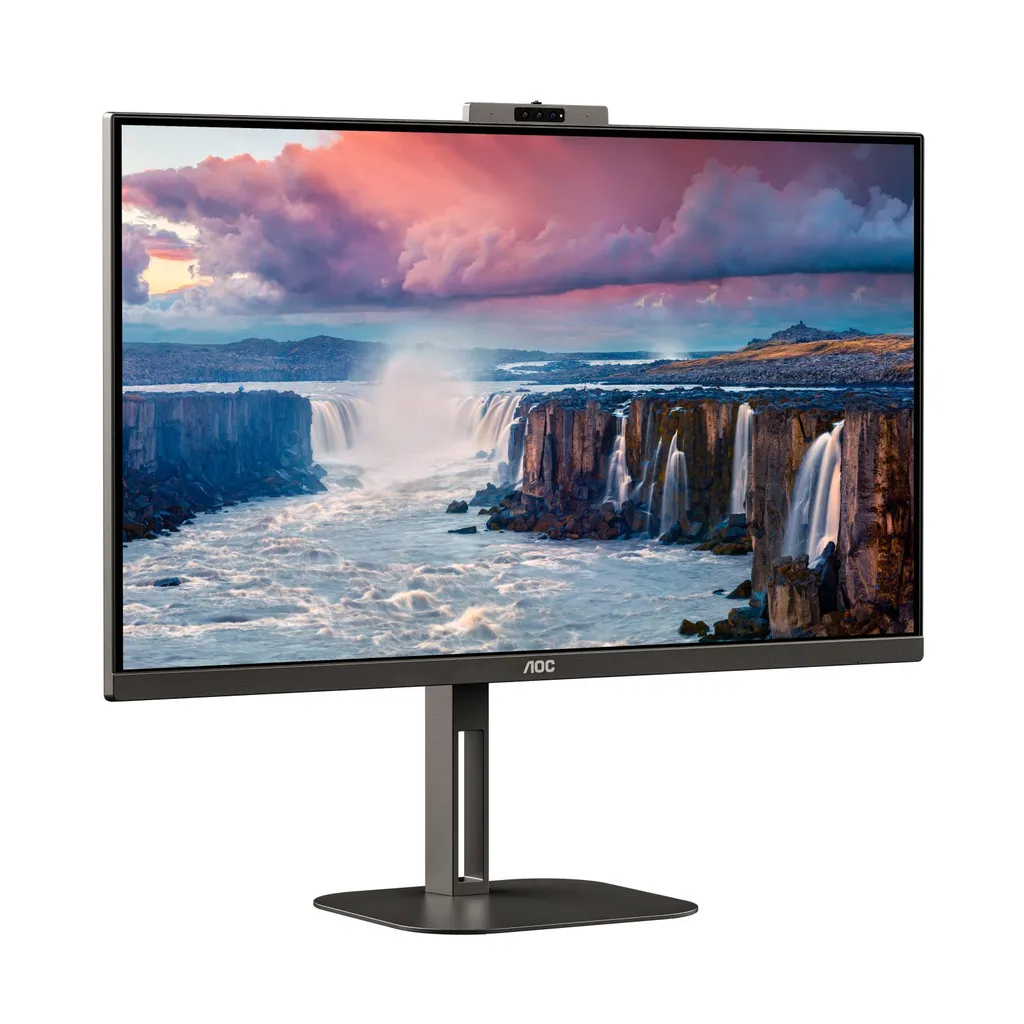 Écran 27" AOC Q27V5CW/BK pour Visioconférence et Création Graphique - 2