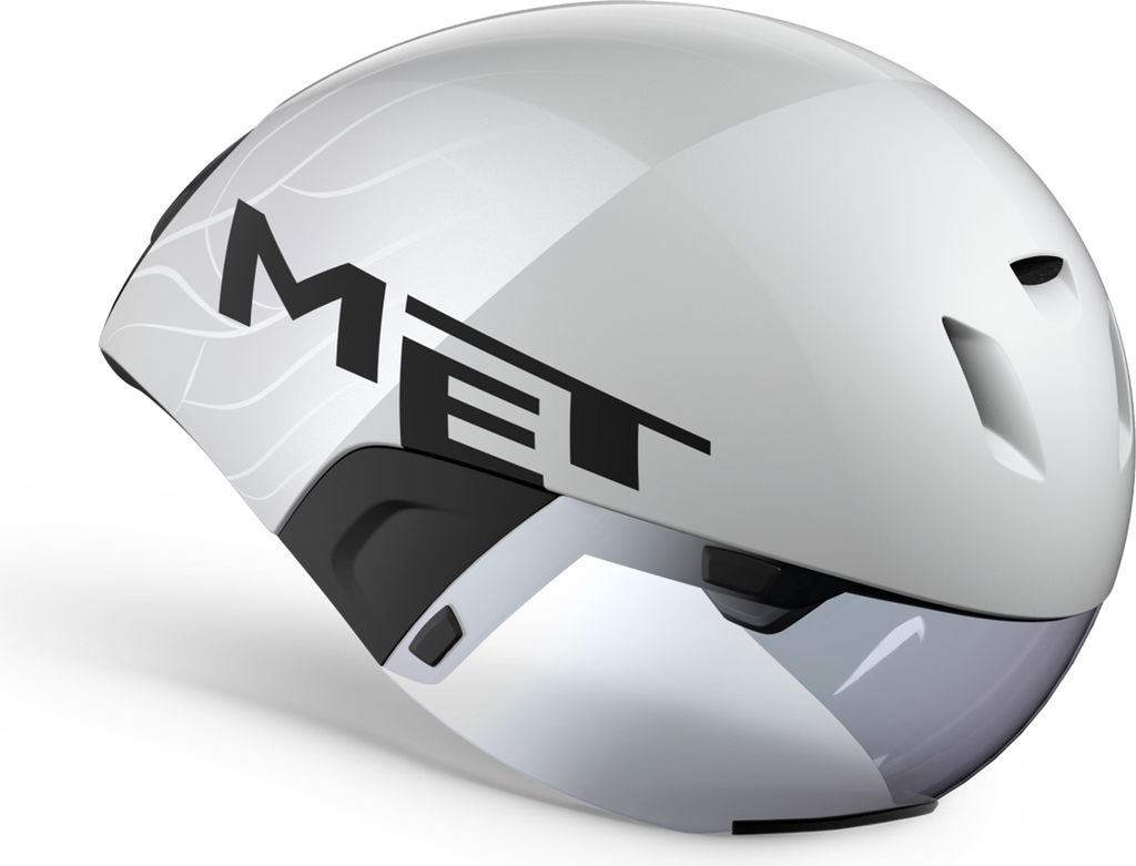 MET Codatronca, White Silver, Matt Glossy, Gr. M, 56-58 cm