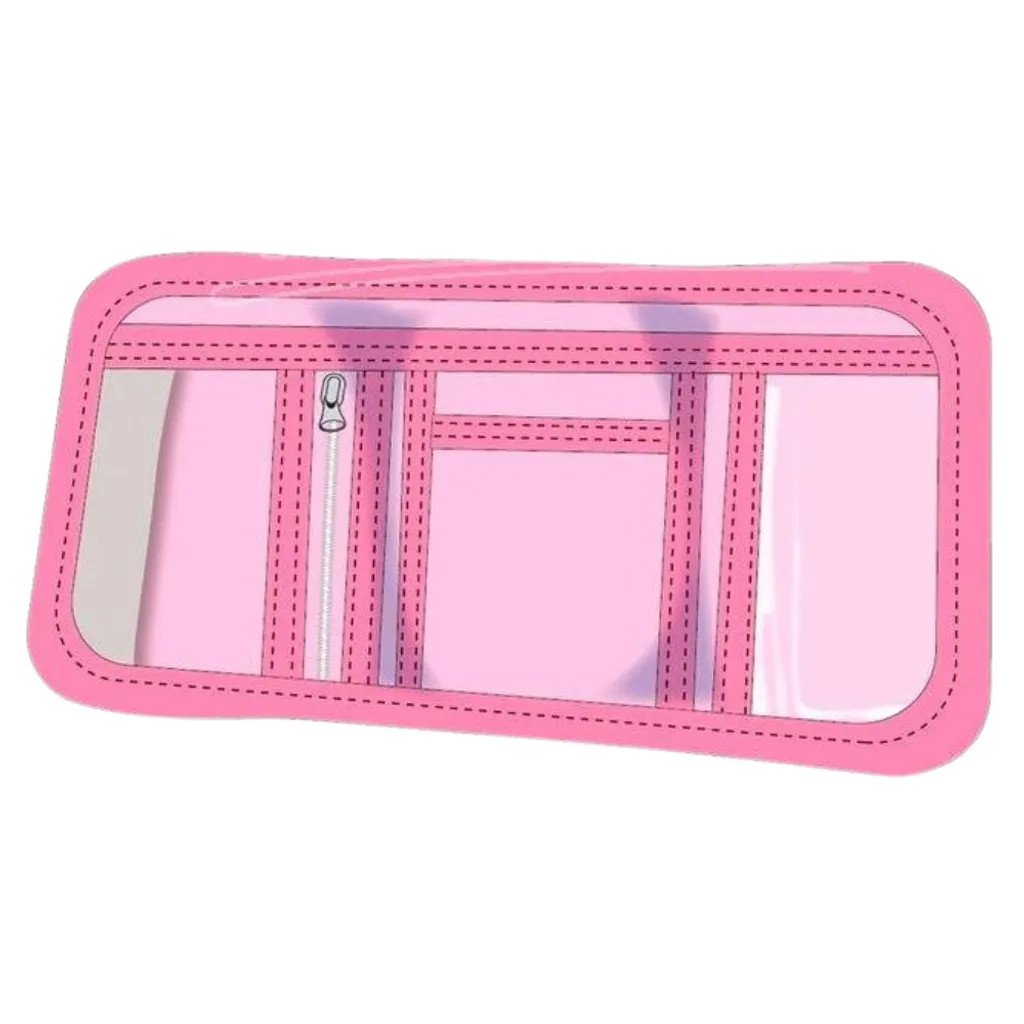 Portefeuille Rose Barbie Velcro Anti-Perte - Solution de Rangement Sûre - 3