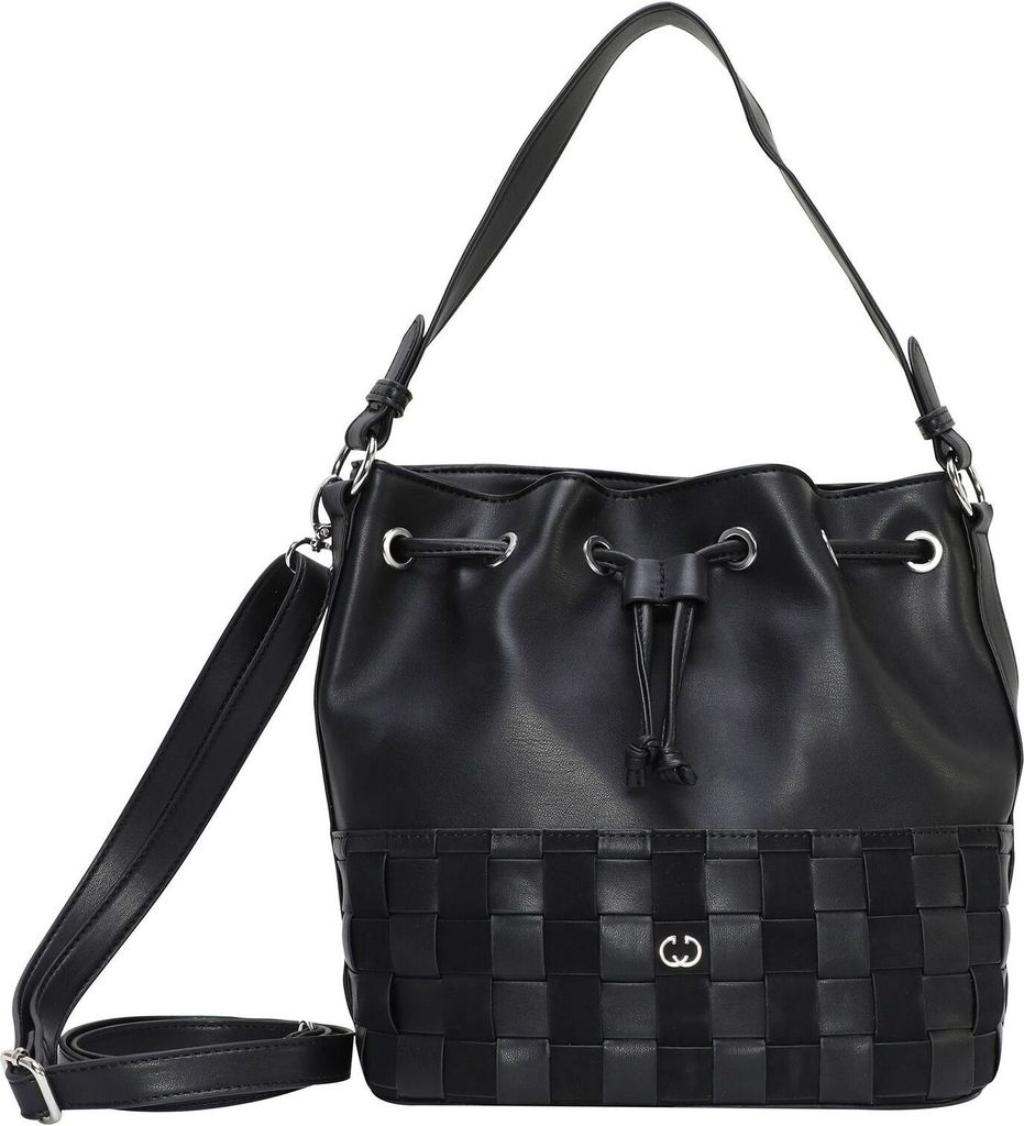 GERRY WEBER Umhängetasche Schultertasche Full Basket Matchsack Black schwarz