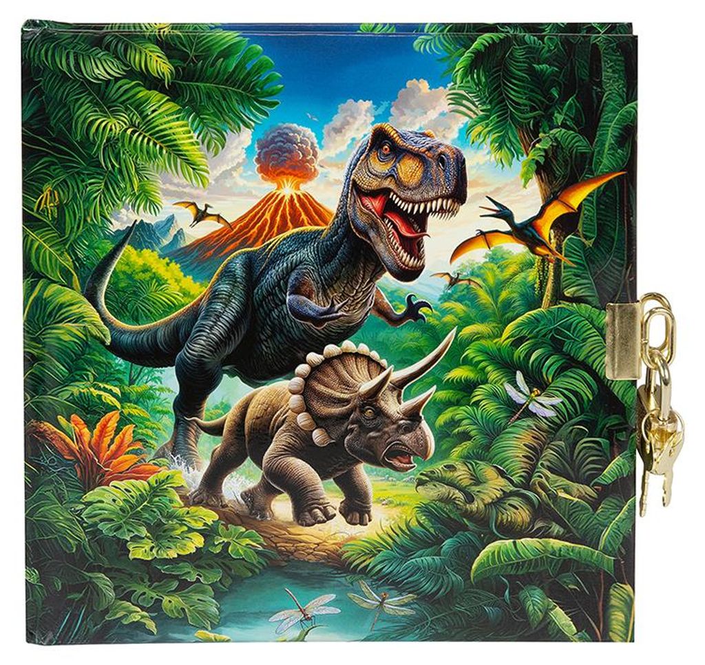 Goldbuch Tagebuch Vulkan 16x16 cm 96 Seiten