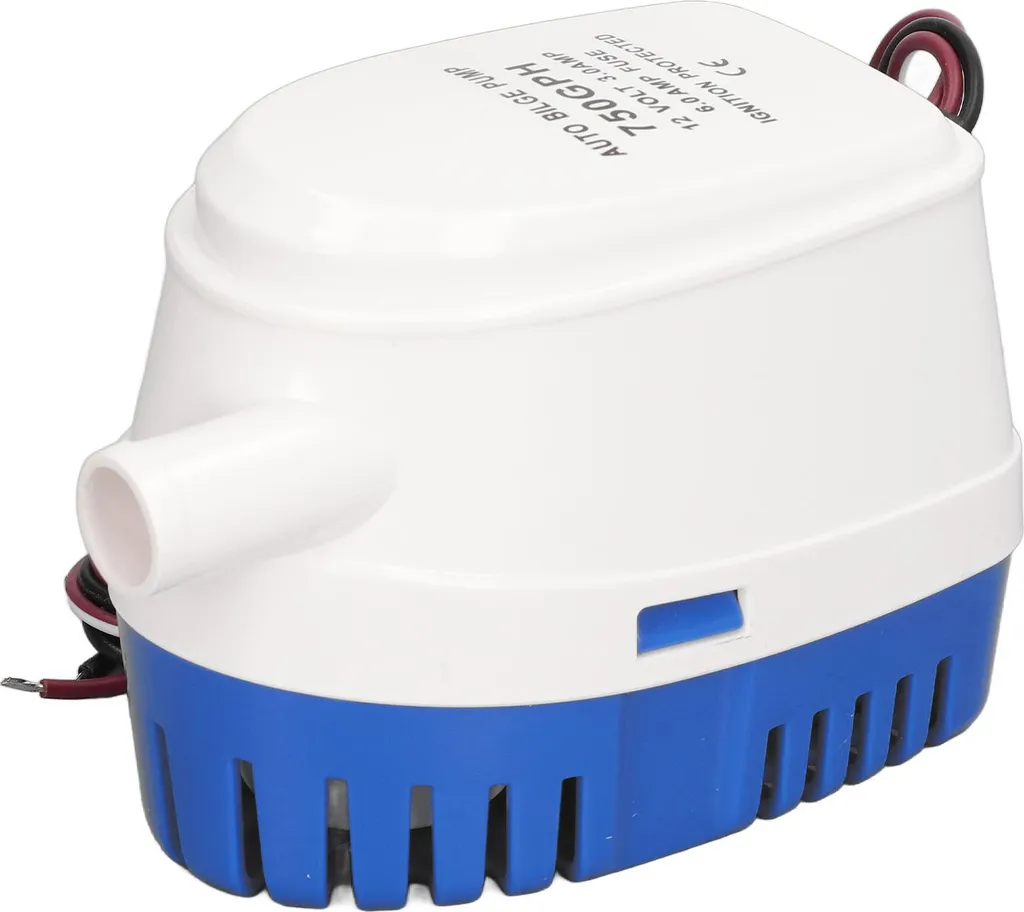Pompa Sommersa Automatica 750 GPH 12V - Kit Navigazione Sicura
