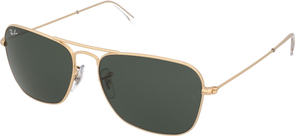 Ray-Ban 0RB3136 001 Caravan L Gold / Grey