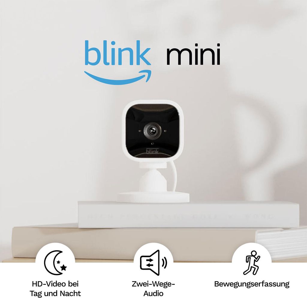 Blink Mini – Kompakte, smarte Plug-in-Sicherheitskamera für Produktbild 2