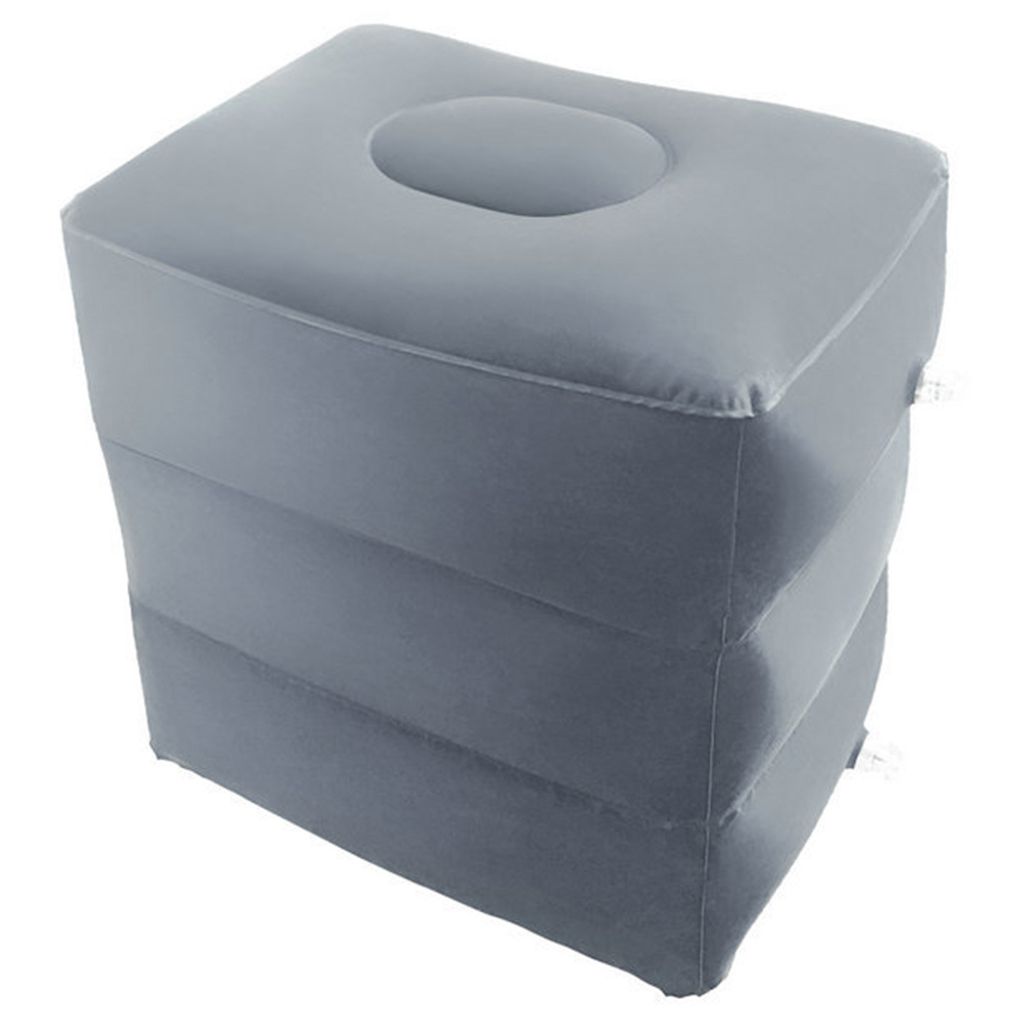 Aufblasbares Fußstützenkissen, Reise-Fußstütze, Kinder-Reisekissen, für Auto, Zug, Zuhause, Büro