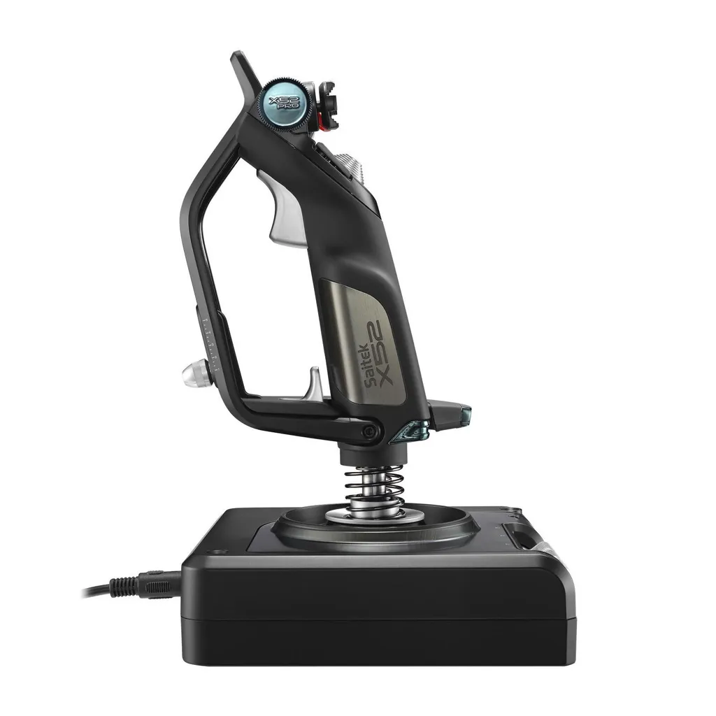 Logitech G Saitek X52 Pro Flight System Manette de Simulation PC Noir - 7
