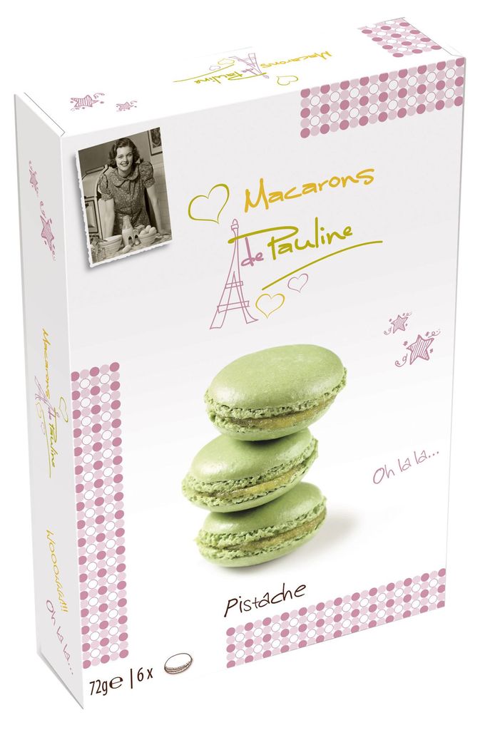 Macarons de Pauline Pistache 72g Produktbild 