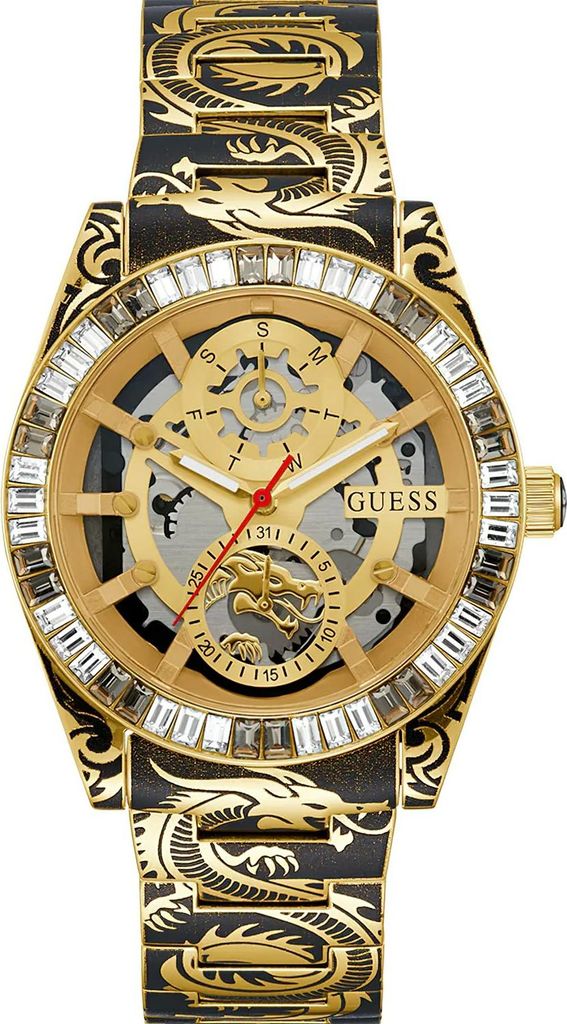 Guess GW0649G1 Herrenuhr Dragon 42mm 5ATM