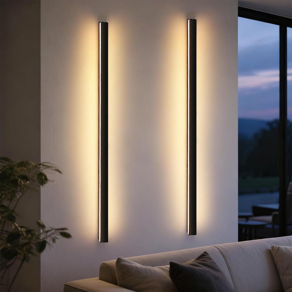 ZMH 2er Wandlampe led Wandleuchte innen - Modern 100CM 34W Produktbild 