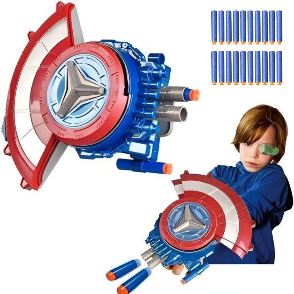 Pistolets jouets - Superhéros Captain America Bouclier Image du produit 