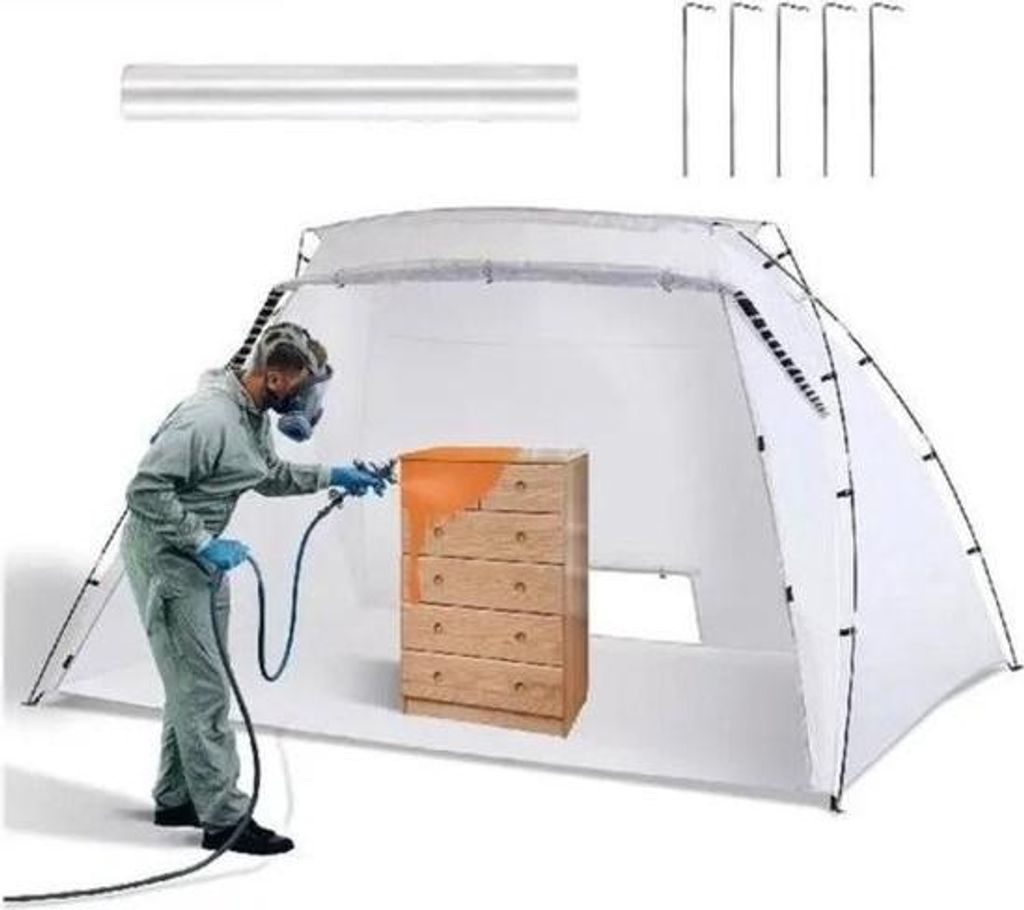 Lackierzelt – Mobile Lackierwerkstatt – Spritzkabine – Lackierzubehör
