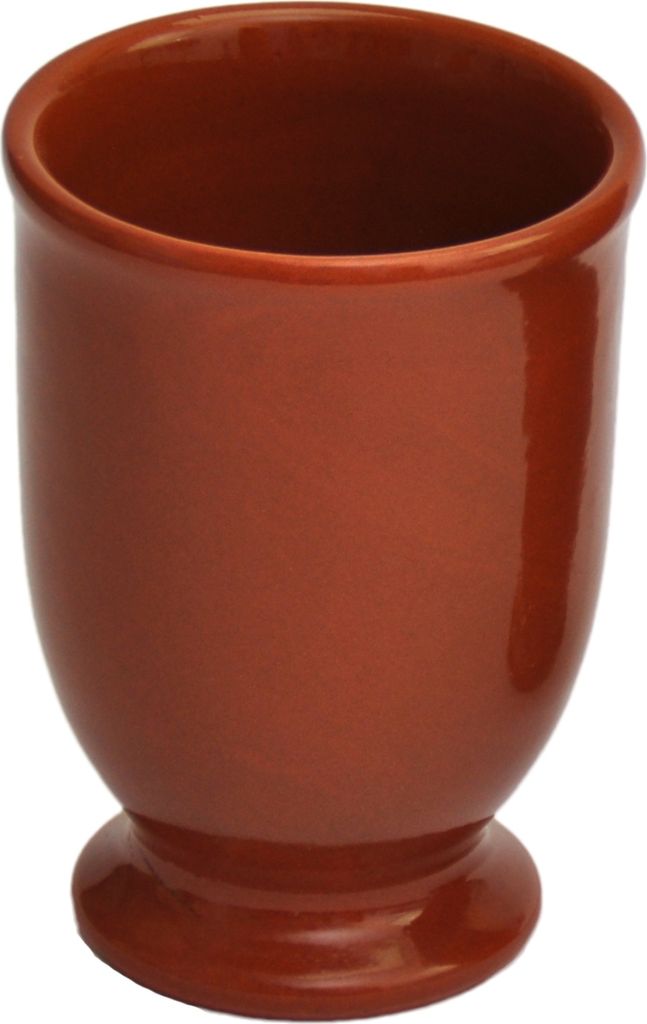 Lasierter Tonbecher 200ml ideal für Honigwein