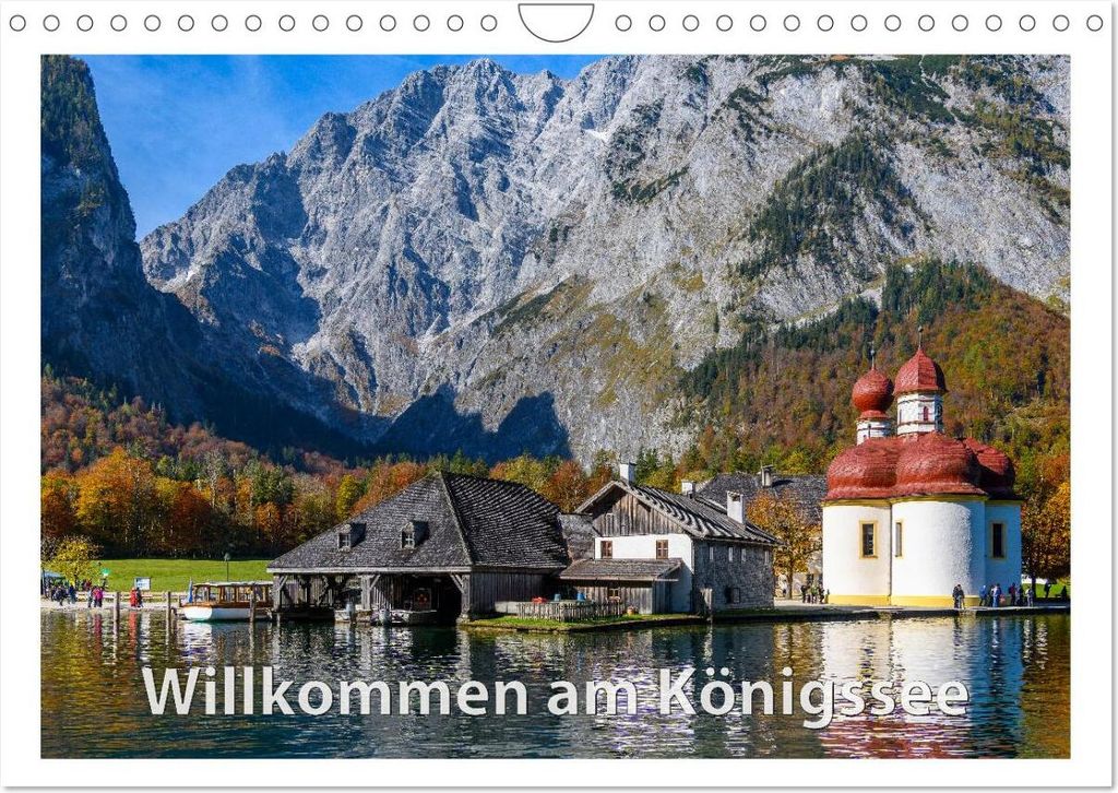 Willkommen am Königssee (Wandkalender 2026 DIN A4 quer), CALVENDO Monatskalender