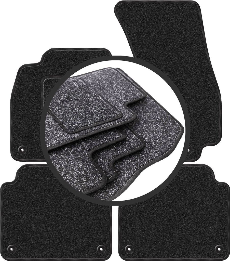 ANTHRA Autofußmatten für: Audi A8 D5 4N Limousine (2017-)