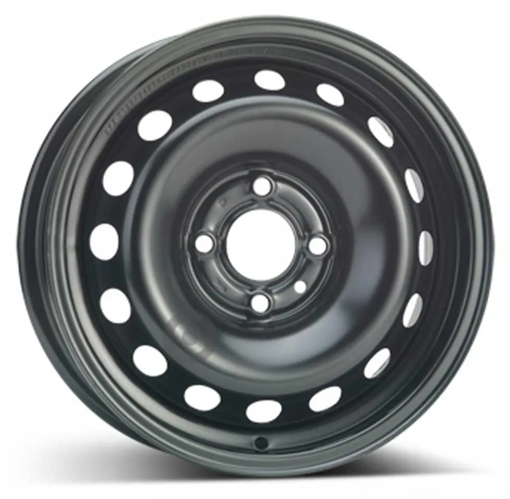 Jante en fer ALCAR ACCIAIO 7320 5.5x14 4x100 ET29 Noir pour Auto