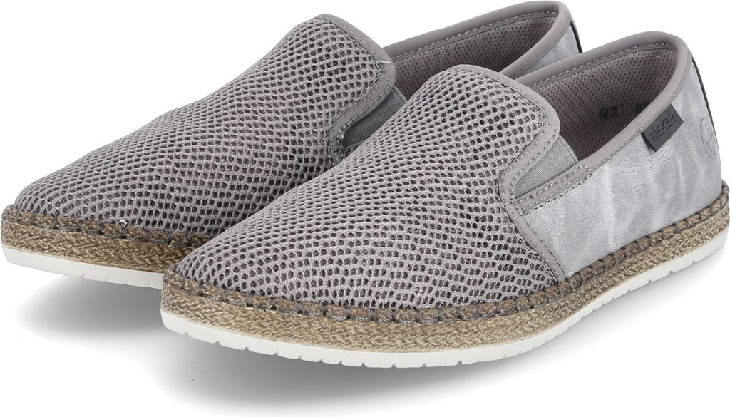 Rieker Espadrilles für Herren B5265-43 grau / 43 Gr. 40 Produktbild 