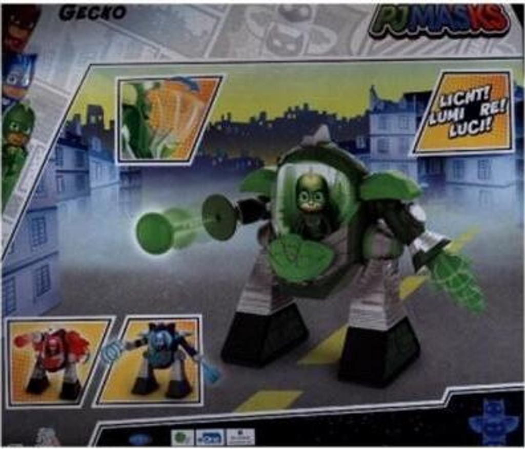 PJ Masks Turbo Roboter Gecko Produktbild 