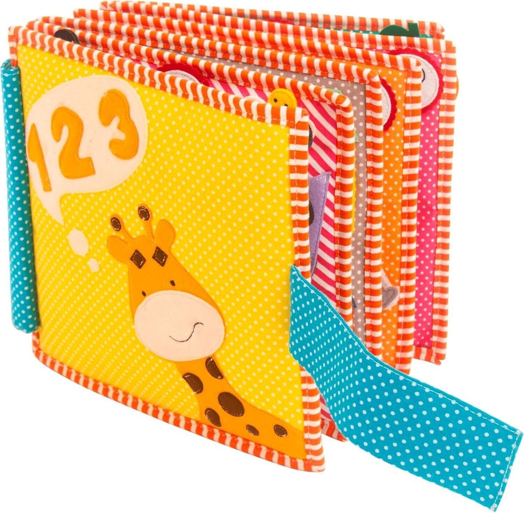 Jolly Designs Premium Quiet Book für Kleinkinder - Montessori Spielzeug ab 3 Jahren - Motorik Buch aus Filz - Förderung der Feinmotorik & Sensorik