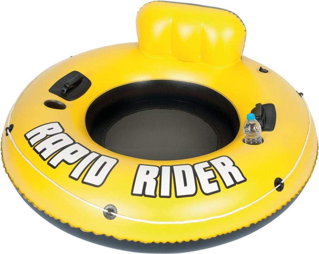 Bestway 43116, Schwarz, Gelb, Schwimmsitz, Vinyl, 122 cm, Produktbild 