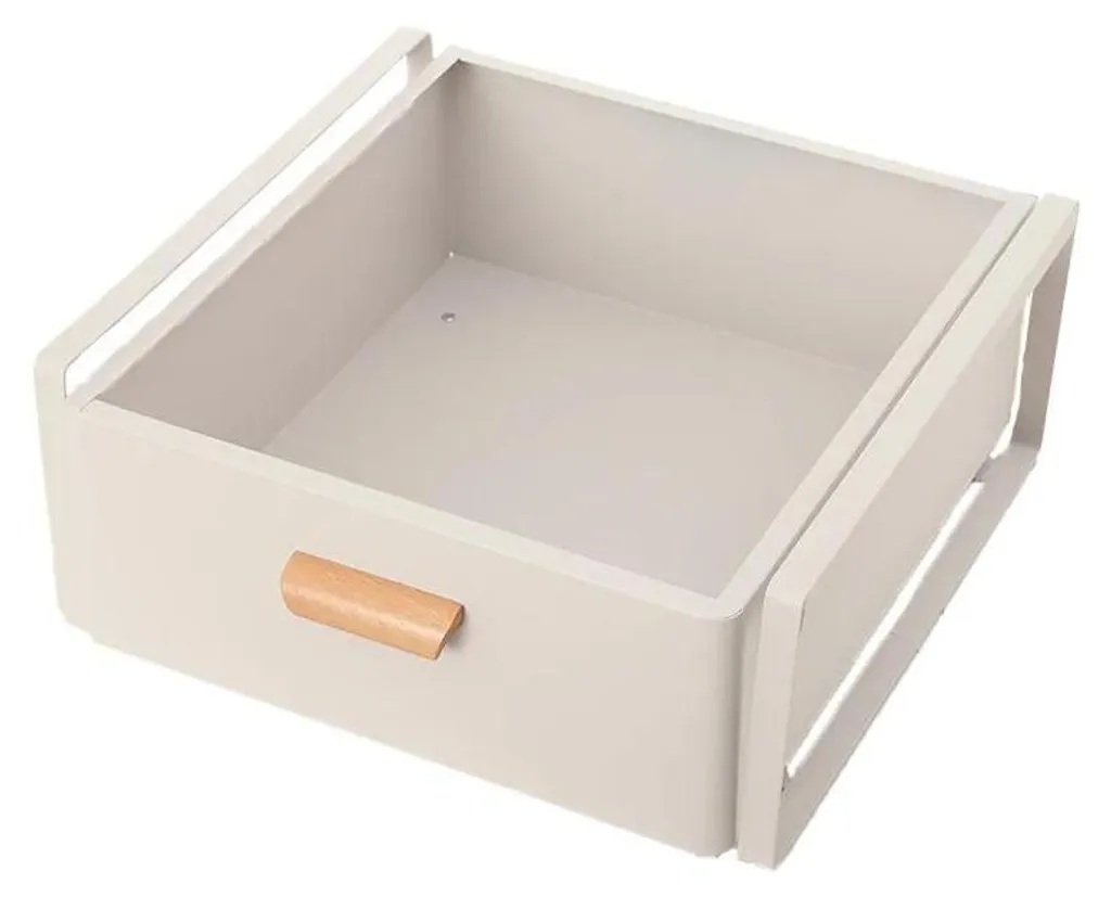 Étagère de cuisine coulissante en PP peu encombrante pour meuble de 15cm