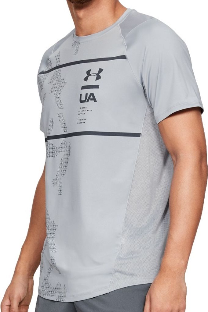 Under Armour MK-1 HeatGear SS Printed Tee - Gr. XXL