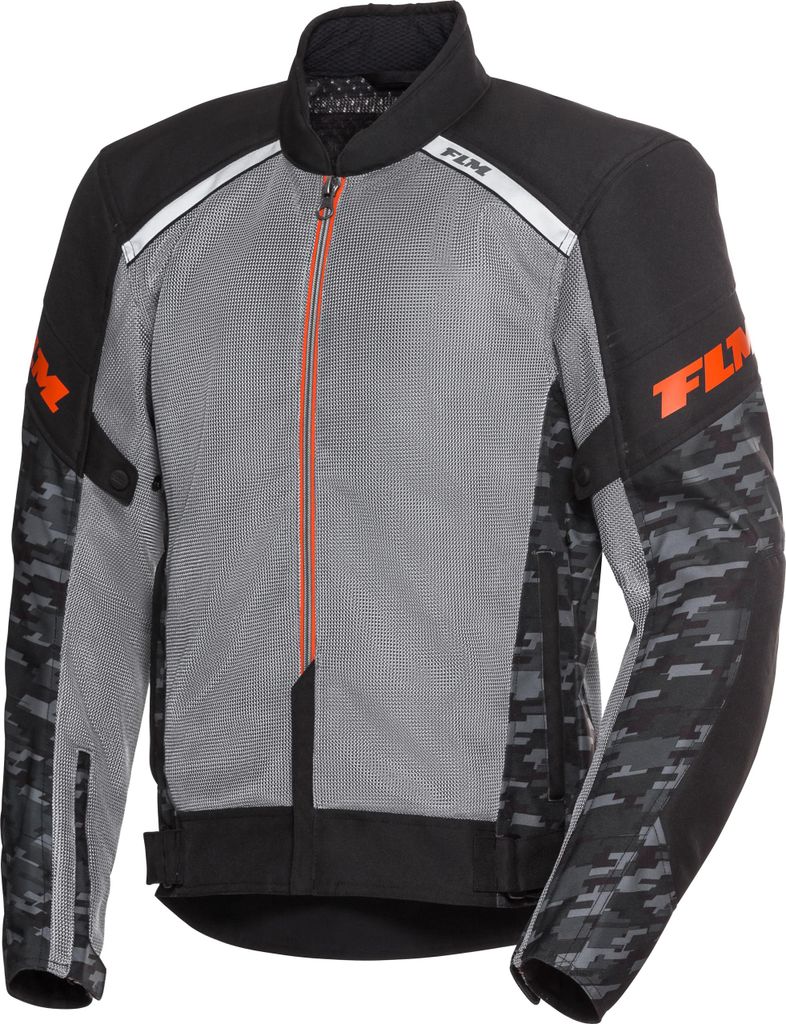 FLM Ram Air Textiljacke - Atmungsaktiv, Reflektoren, Produktbild 