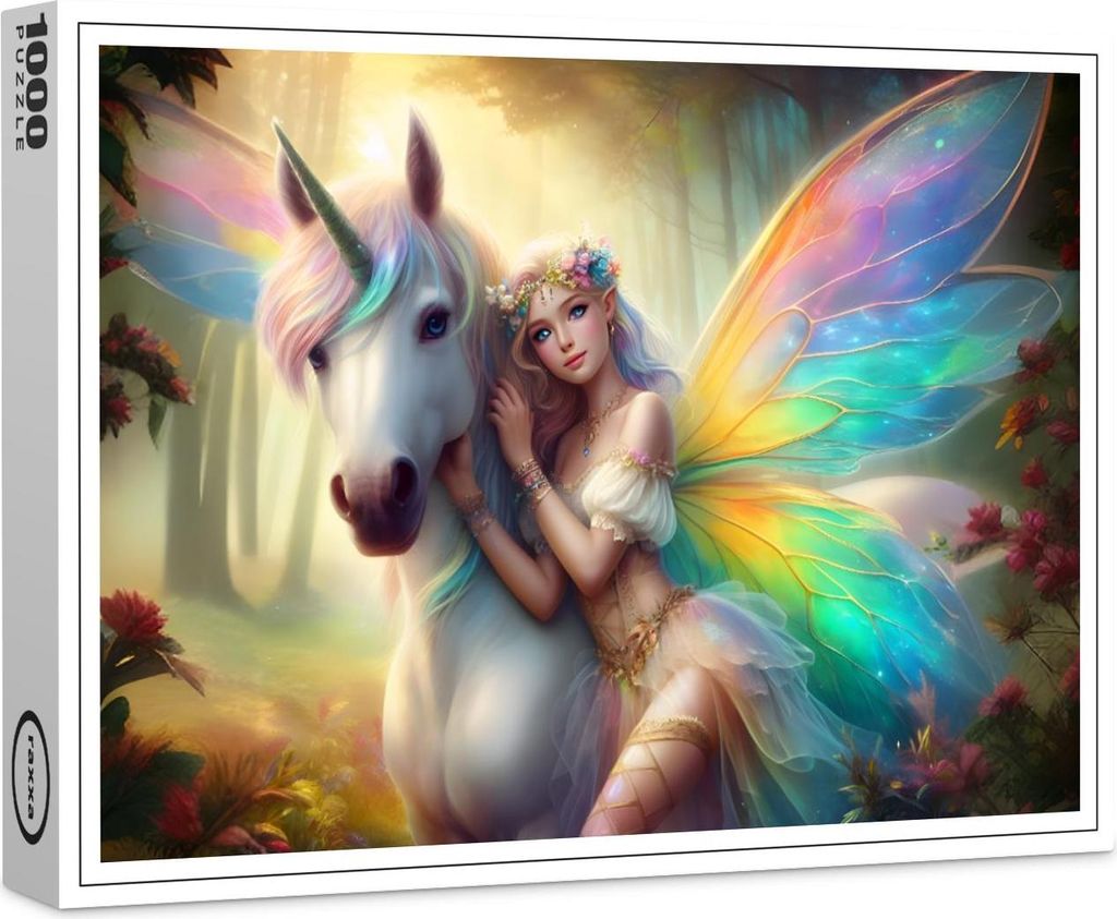 raxxa Premium-Puzzle "Sylvara", 1000 Teile