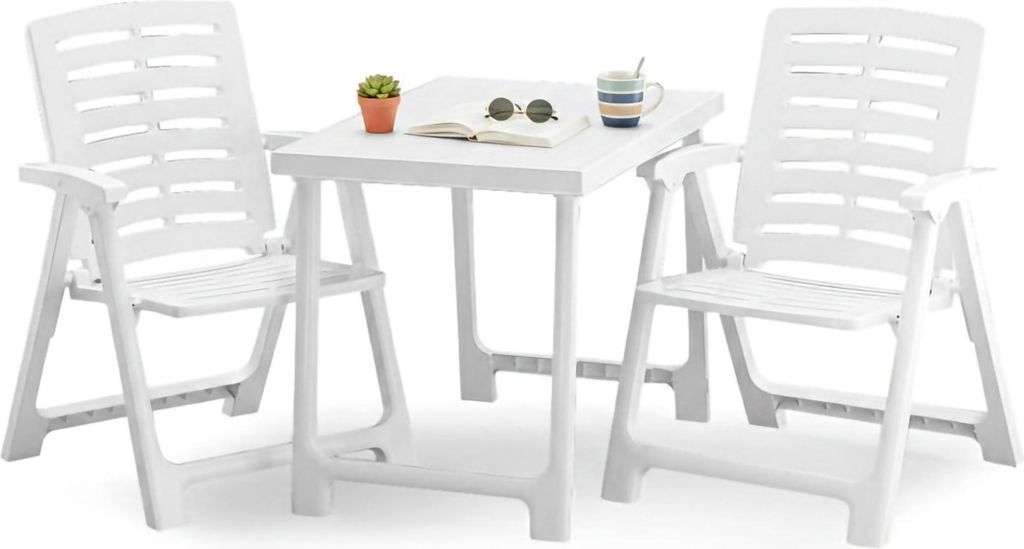 Lithia - Outdoor Lounge-Set, Weiß, 2 Sitzer, Italy