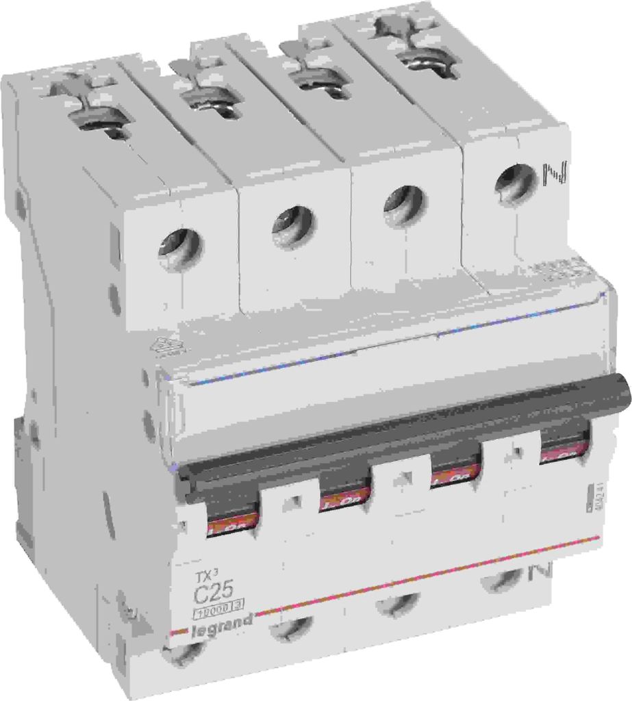 Legrand TX3, Miniatur-Leistungsschalter, Typ C, IP20, 240 - Produktbild 