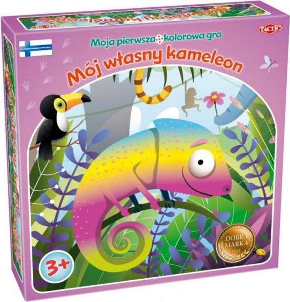 Mein eigenes Chamäleon Mein erstes Ausmalspiel 59434 TACTIC