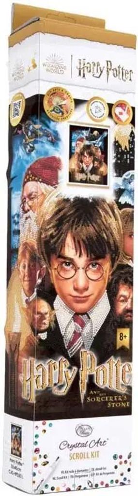 Harry Potter crystal art scroll 40x50cm - kreative Bastelset