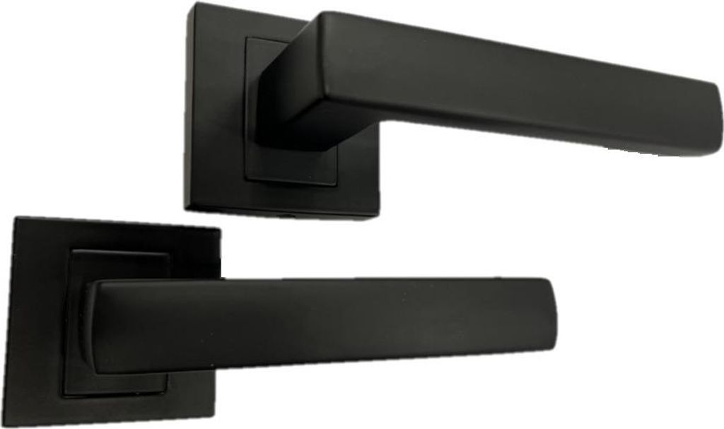 Türgriff in Mattschwarz für Innentüren CUBE
