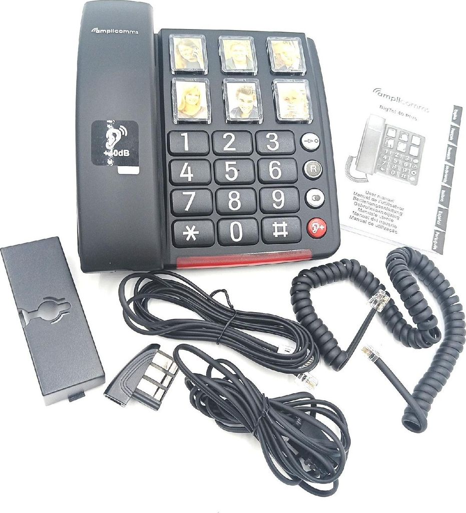 amplicomms Bigtel 40 Plus, Analoges Telefon, Produktbild 