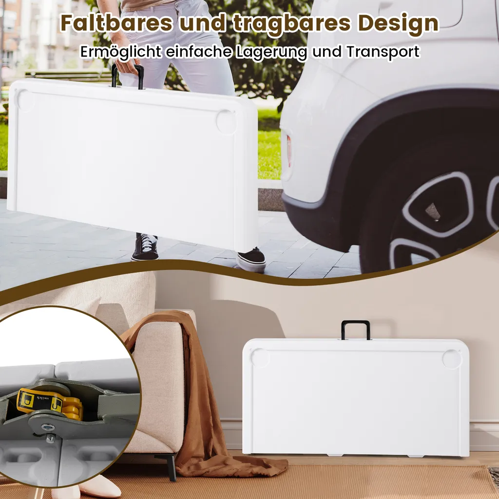Table à cartes anti-renversement pliante pour petits espaces - 7
