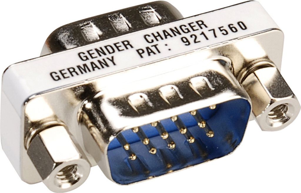 ROLINE Mini Gender Changer, 15pol. HD Stecker-Stecker