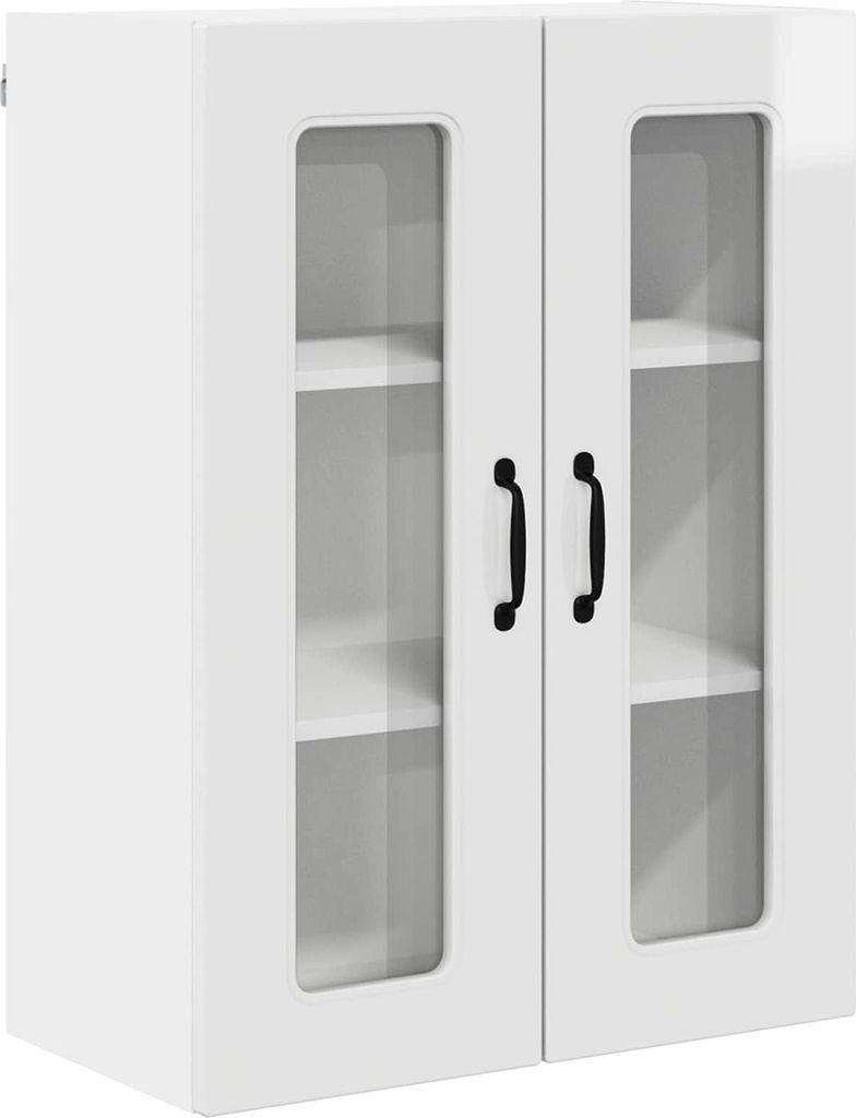 Küchenschrank Kalmar Hochglanz Weiß 60 x 31 x 80 cm