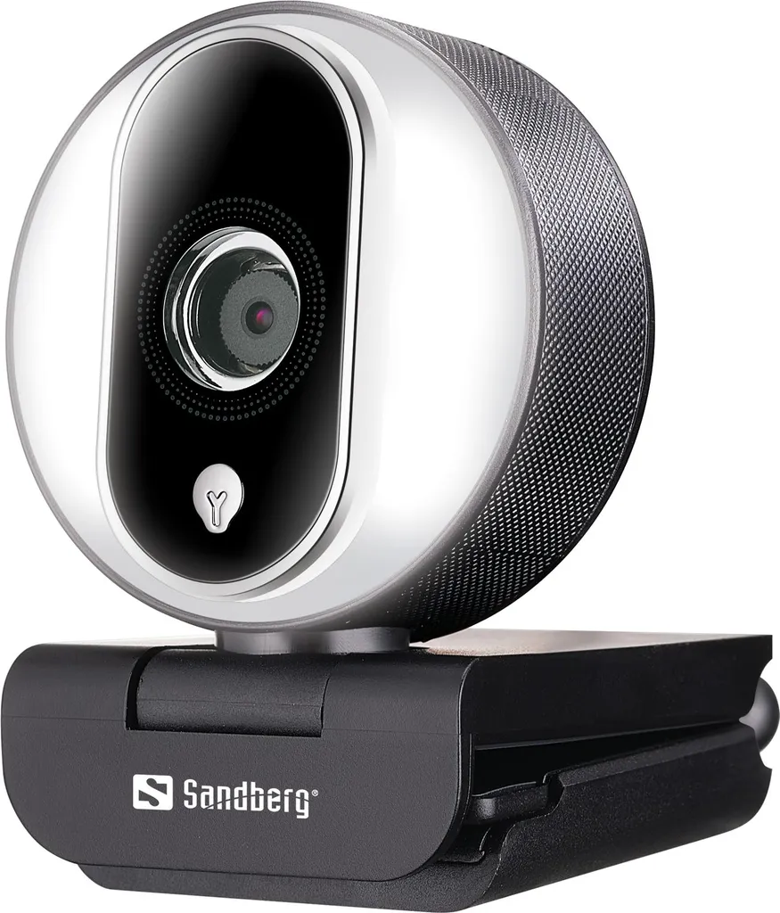Webcam USB Streaming Full HD - Caméra de Bureau Sandberg avec Micro - 2