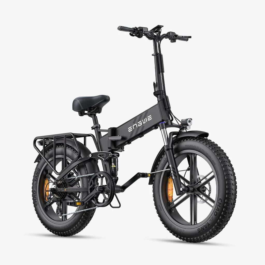 Pro 2.0 Elektrisches Fahrrad - 20 Zoll Reifen 52V16Ah Batterie 110KM Reichweite - Schwarz