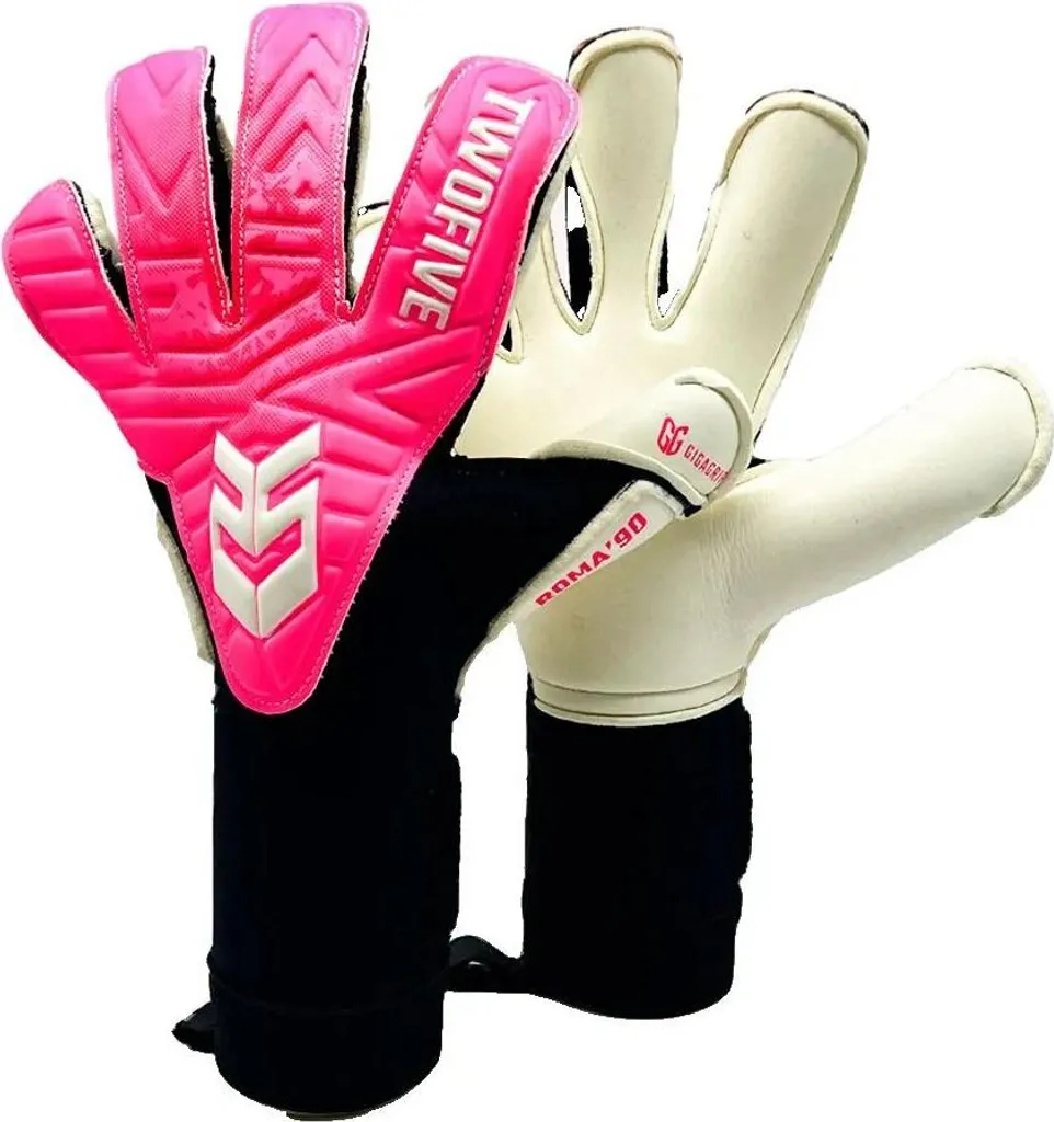 Gants de gardien de but pour match Twofive Roma'90 Pro Rosa T10