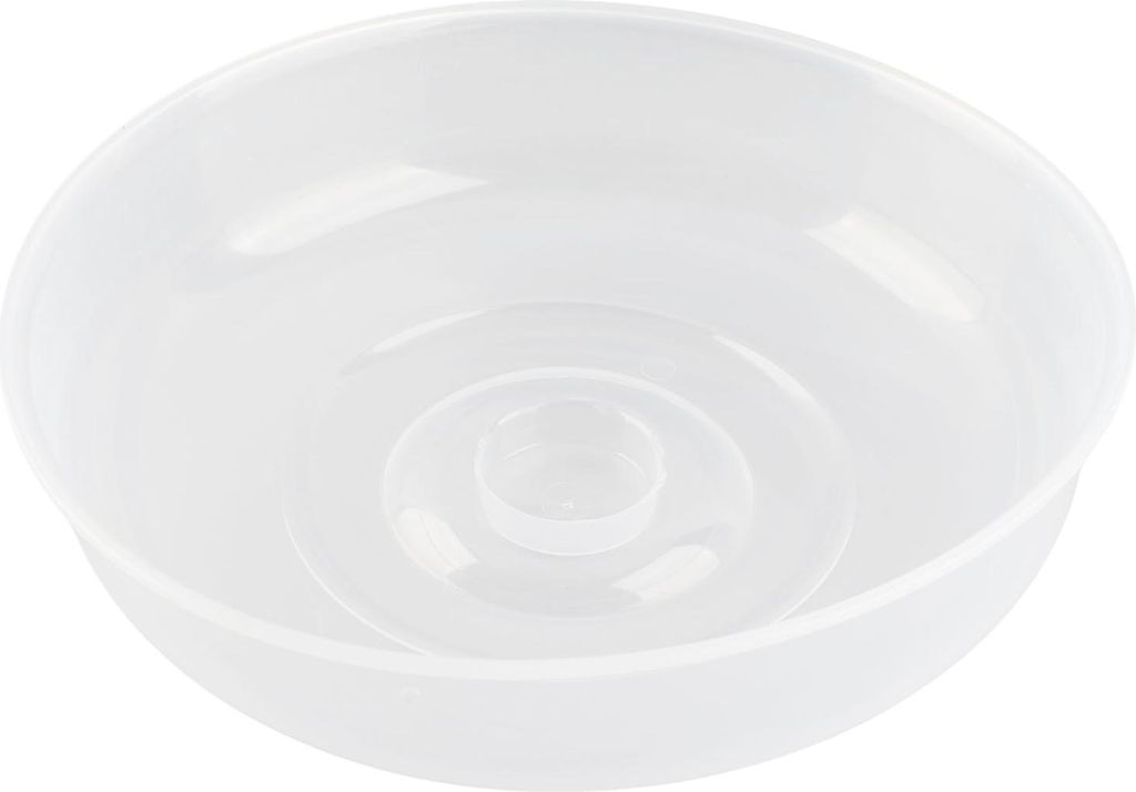Mikrowellenabdeckung – Transparentes PP-Material, Lebensmittelschutz, Griffdesign, Sicher & Gesund, Mittlere Größe 17cm