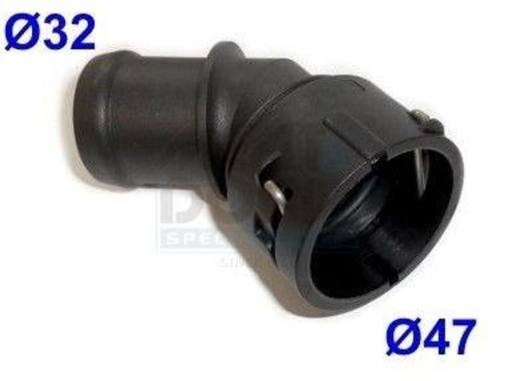 MEAT & DORIA 93508 Kühlmittelflansch für VW Golf IV Schrägheck (1J1) Wasserflansch